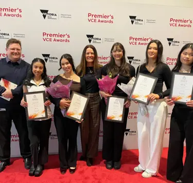 MLC students recognised at the 2025 Premier’s VCE Awards