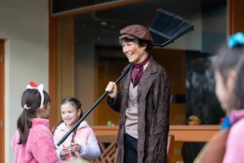 Principal Julia Shea in costume for Book Week 2025