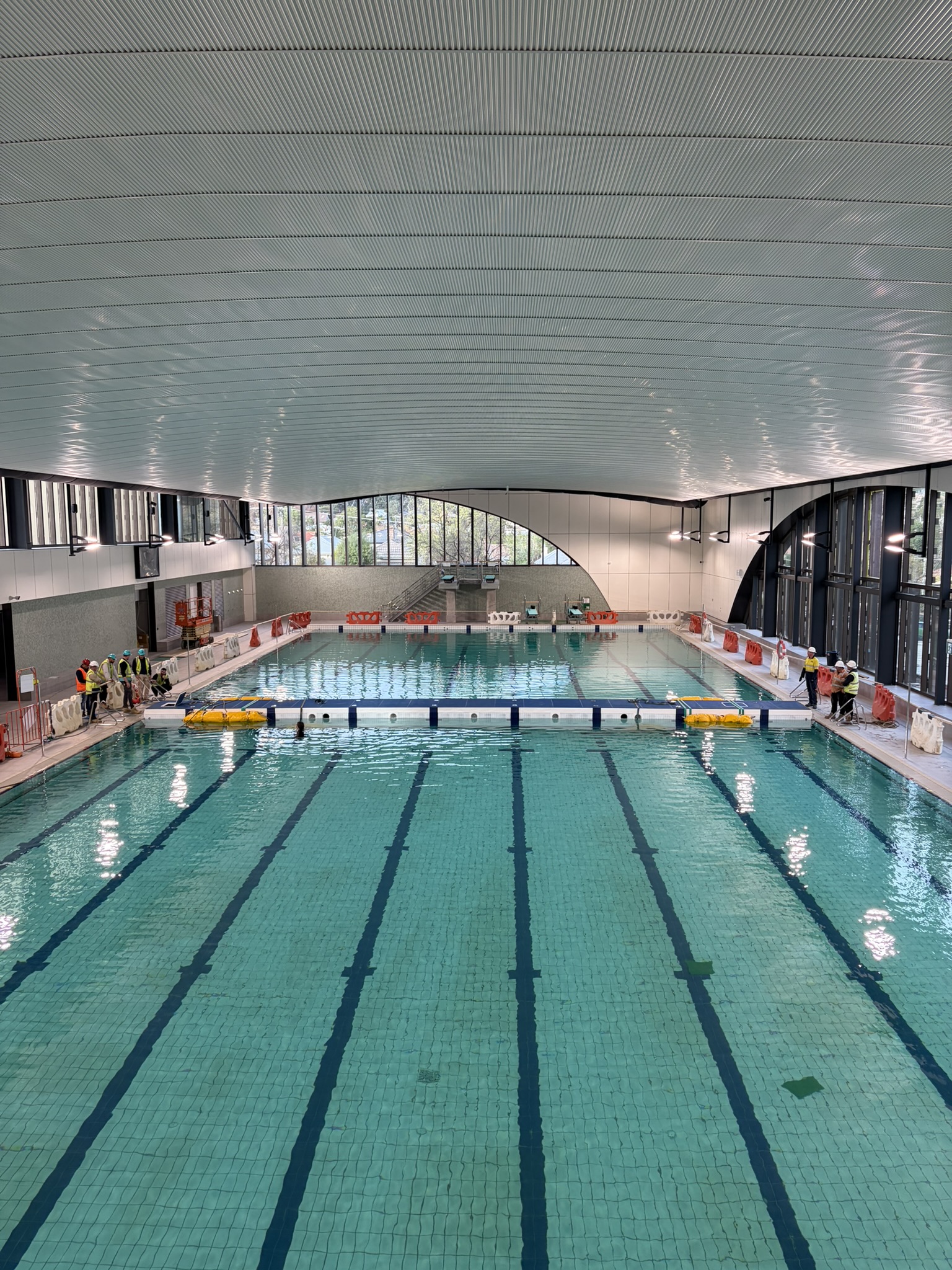 The Aquatic Centre Moves Closer to Opening